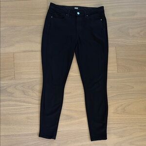 Paige Black Hoxton Ultra Skinny Jeans size 28
